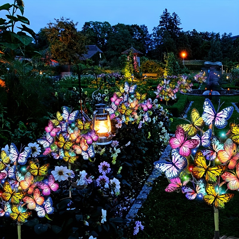 Halo Outdoor Lighting - Lampu Taman Kupu-kupu LED Surya Lampu