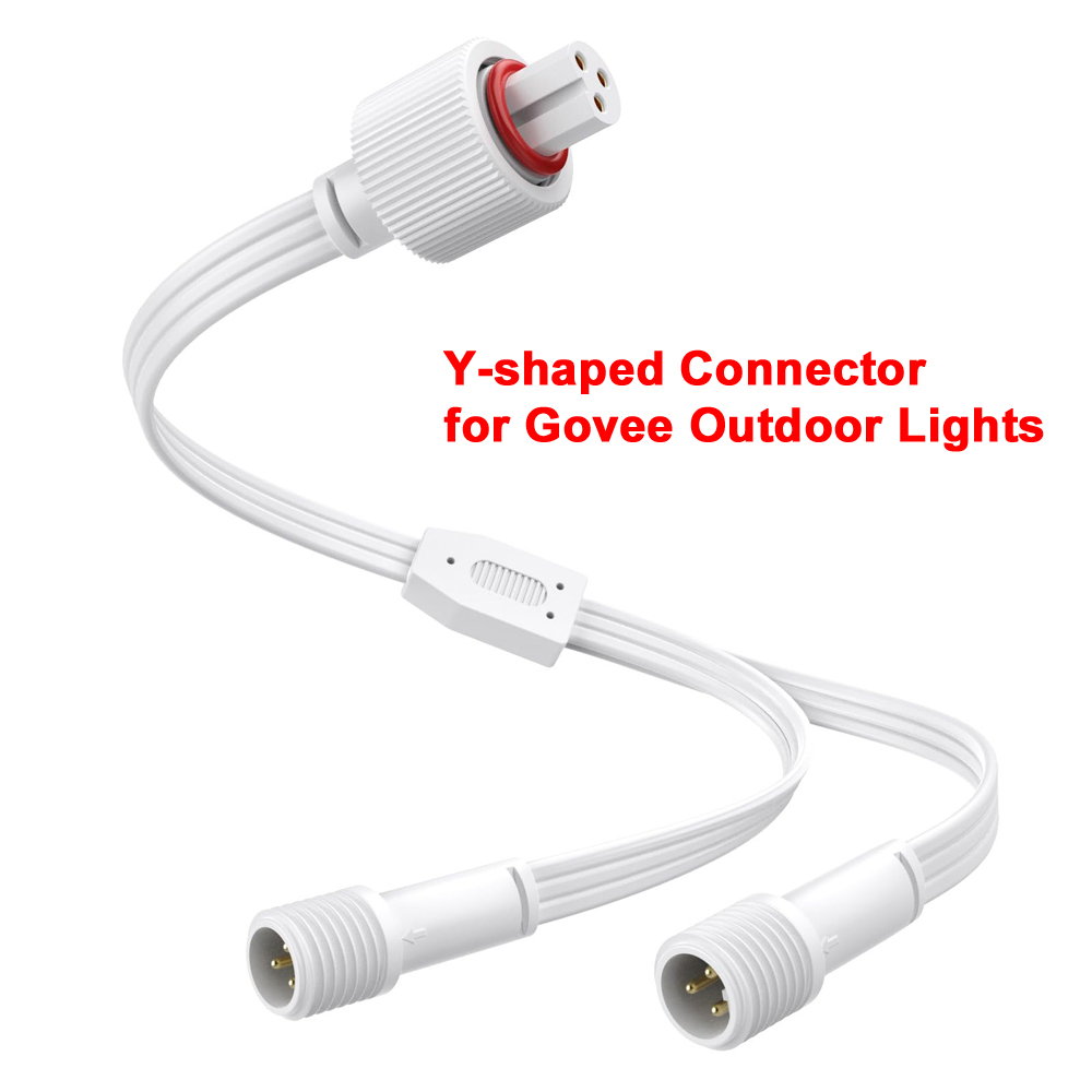 Outdoor Lighting Cable - Konektor Berbentuk Y untuk Lampu Luar