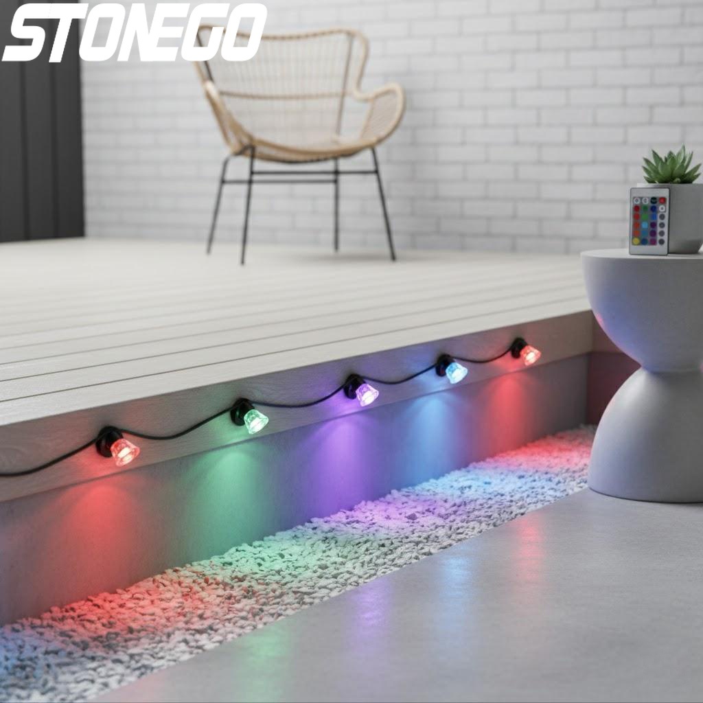 Ground Light Recessed - Lampu Dek LED Tersembunyi 32mm 06W