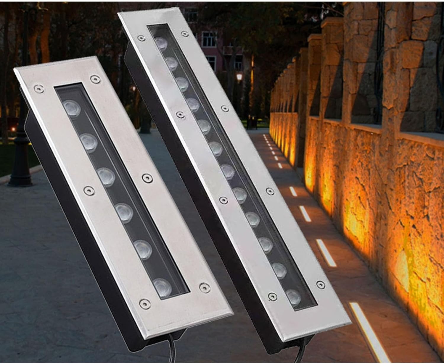 Ground Light Recessed - Lampu LED Linear Tanam di Tanah