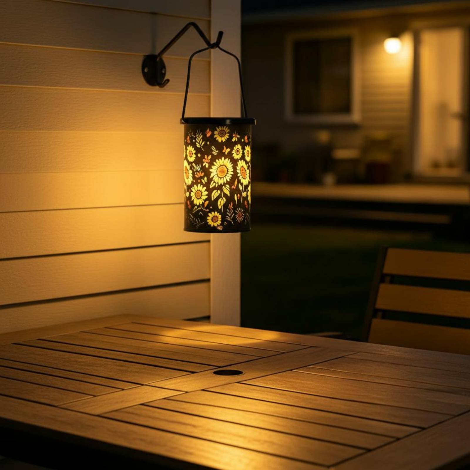 Outdoor Lighting For Patio - Lentera Bunga Desain Vintage Lentera Surya