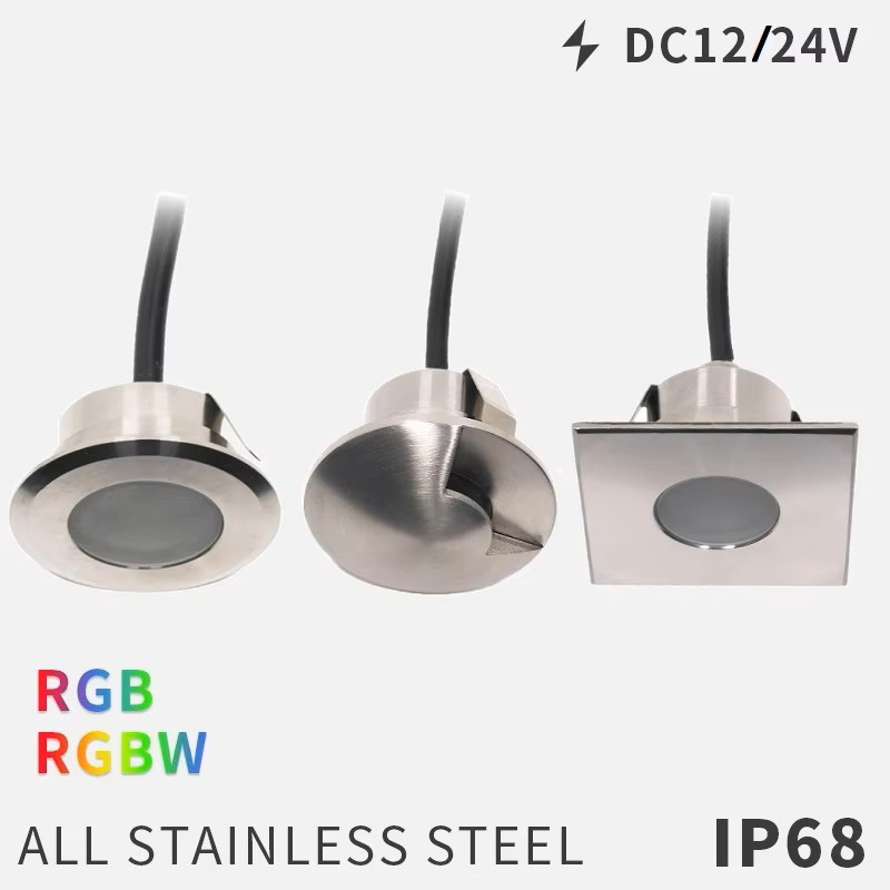 Ground Light Recessed - QITU LED Lampu Taman Luar Ruangan
