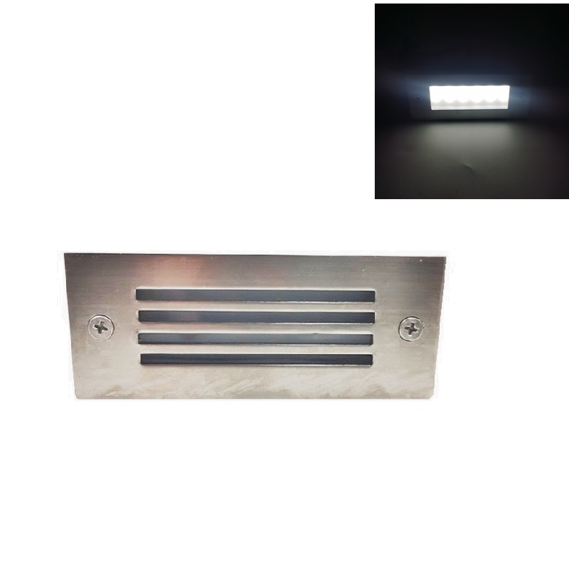 Ground Light Recessed - Lampu LED Dekorasi Tangga 15 LED