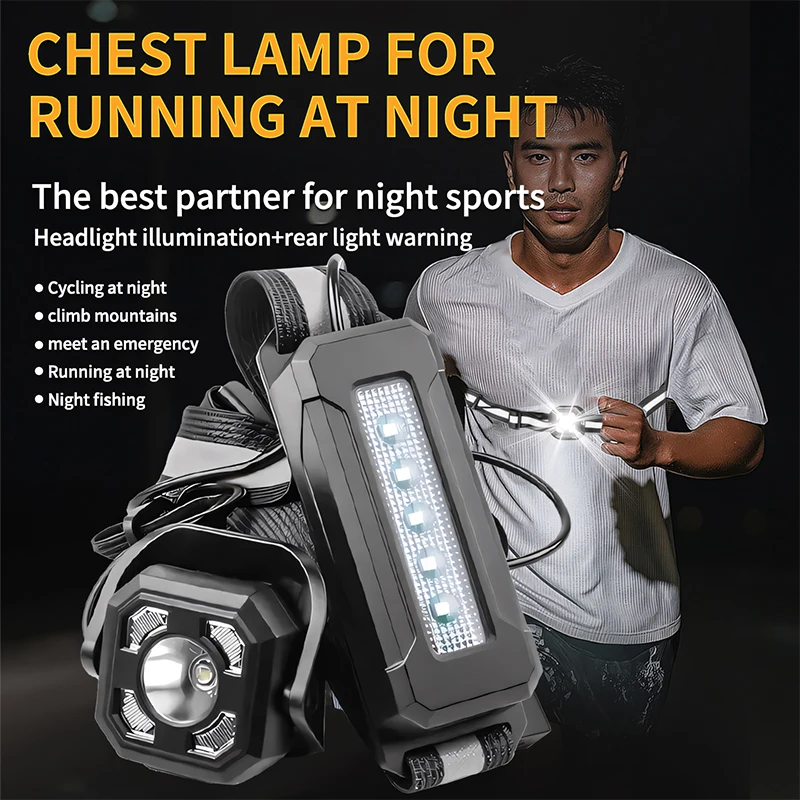Outdoor Lighting Rechargeable - Lampu Malam LED untuk Berlari Olahraga