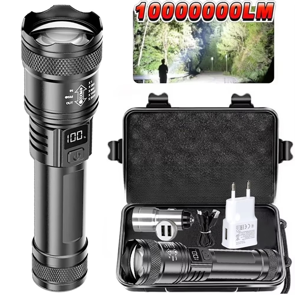 Outdoor Lighting B&Q - Senter LED Isi Ulang Senter yang