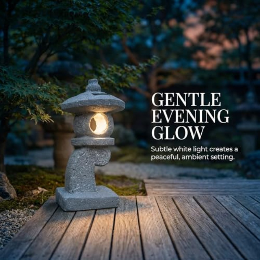 Patung Pagoda Zen Bertenaga Su - Outdoor Zen Lighting ulasan dan harga