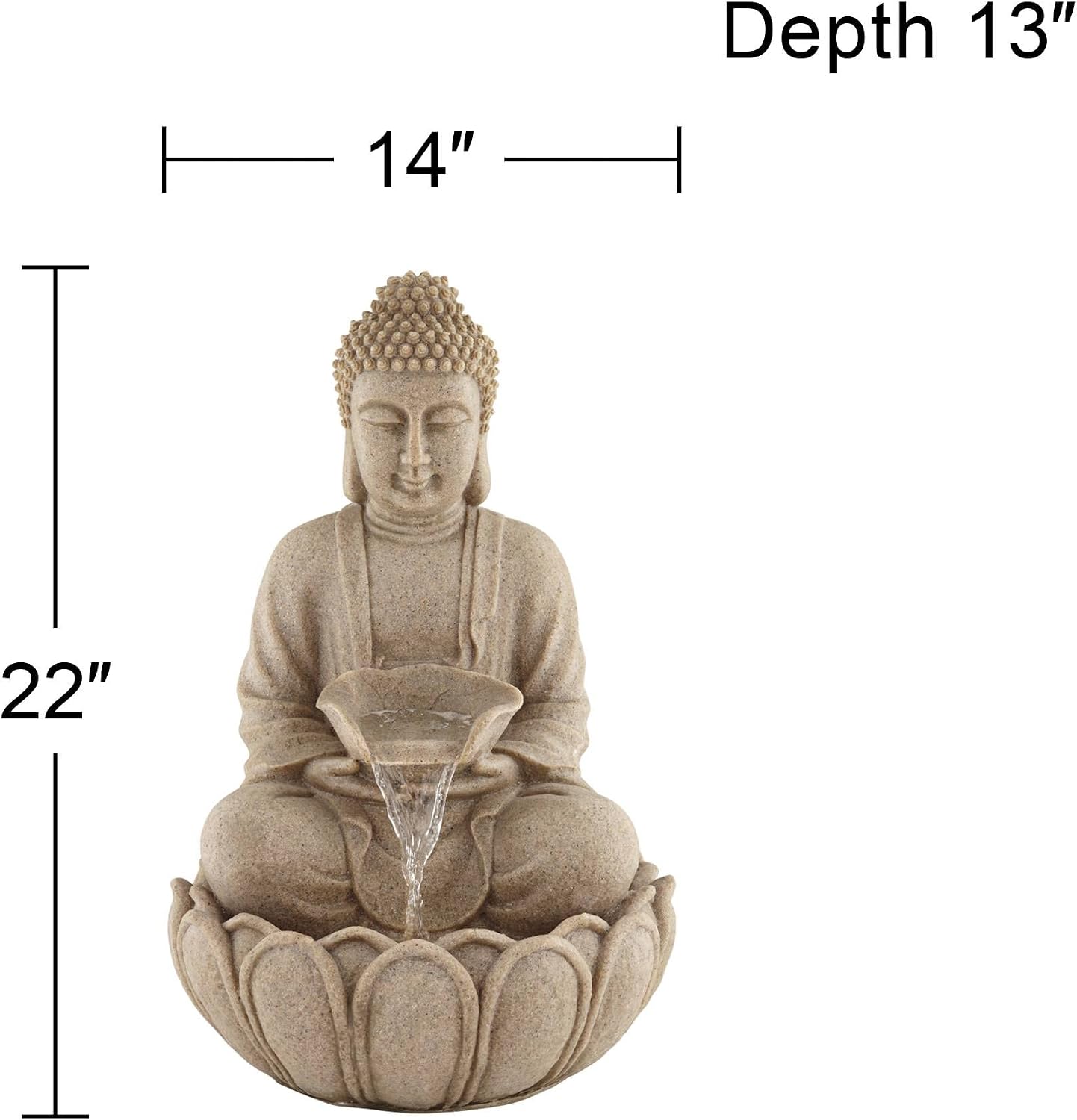 Air Mancur Besar Zen untuk Lua - Outdoor Zen Lighting ulasan dan harga