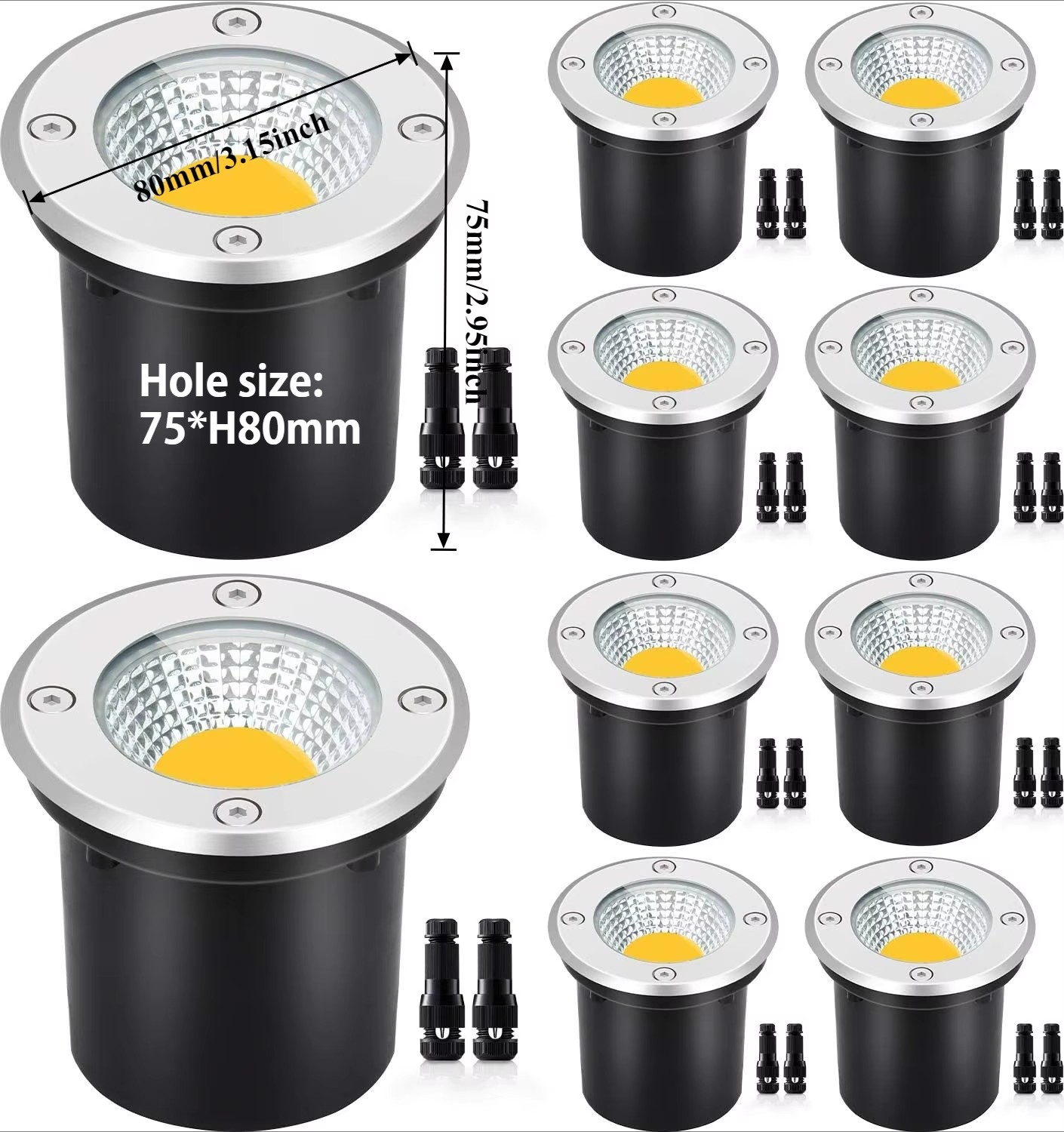 Lampu Taman LED Tahan Air IP67 - Ground Light Recessed ulasan dan harga