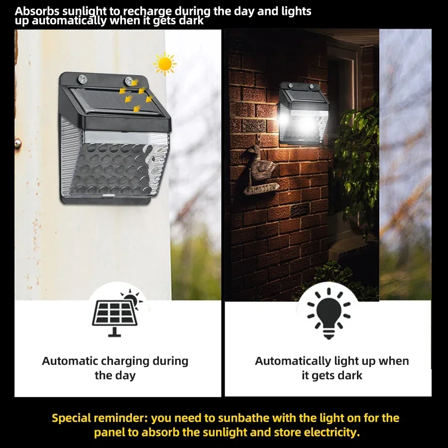 Lampu LED Tenaga Surya Sensor  - Outdoor Lighting With Sensor ulasan dan harga