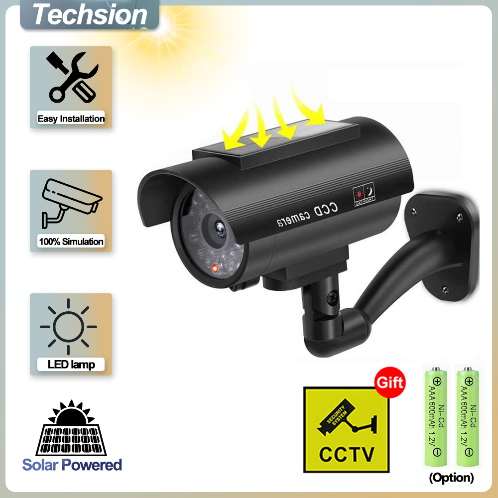 Kamera pengawasan Dummy Panel  - Outdoor Lighting And Camera ulasan dan harga