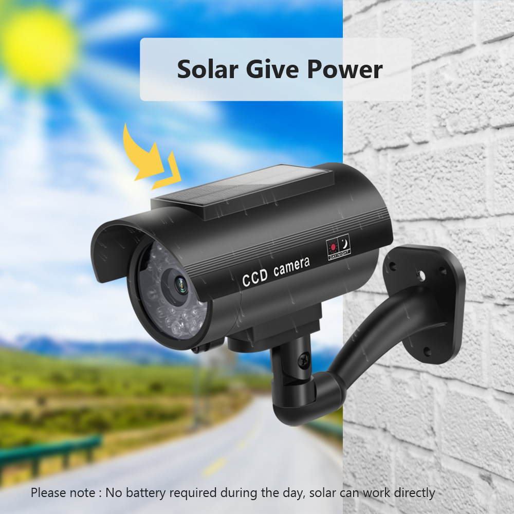 Kamera pengawasan Dummy Panel  - Outdoor Lighting And Camera ulasan dan harga