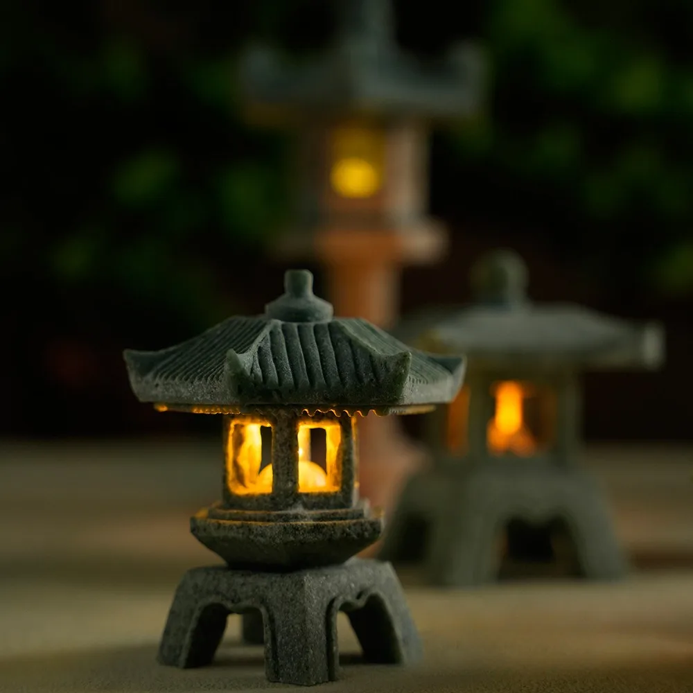 Patung Taman Lampu Lentera Pag - Outdoor Zen Lighting ulasan dan harga