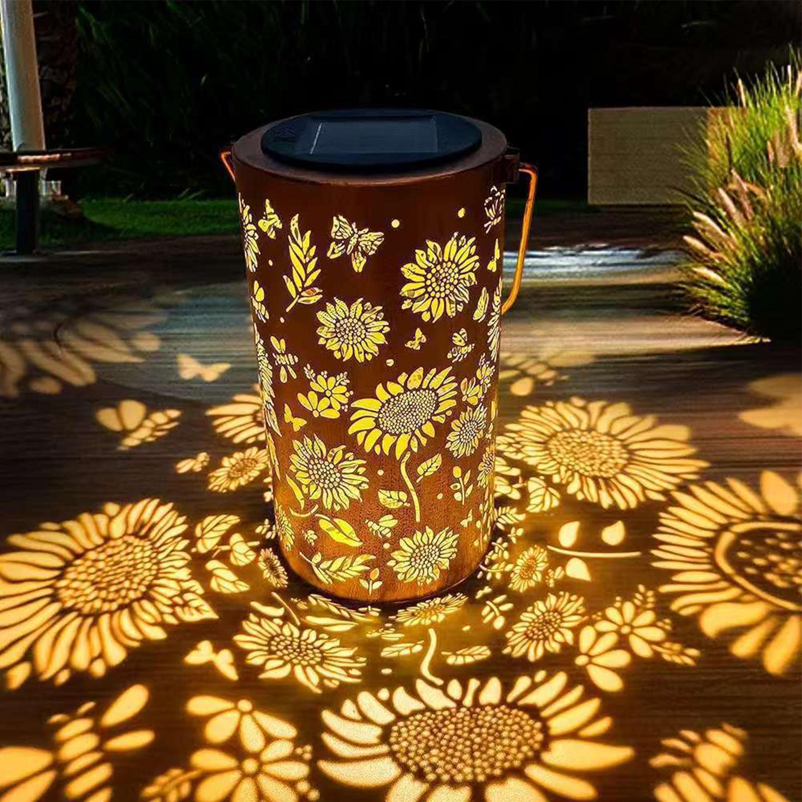 Lampu Tenaga Surya Bentuk Bung - Outdoor Lighting For Patio ulasan dan harga