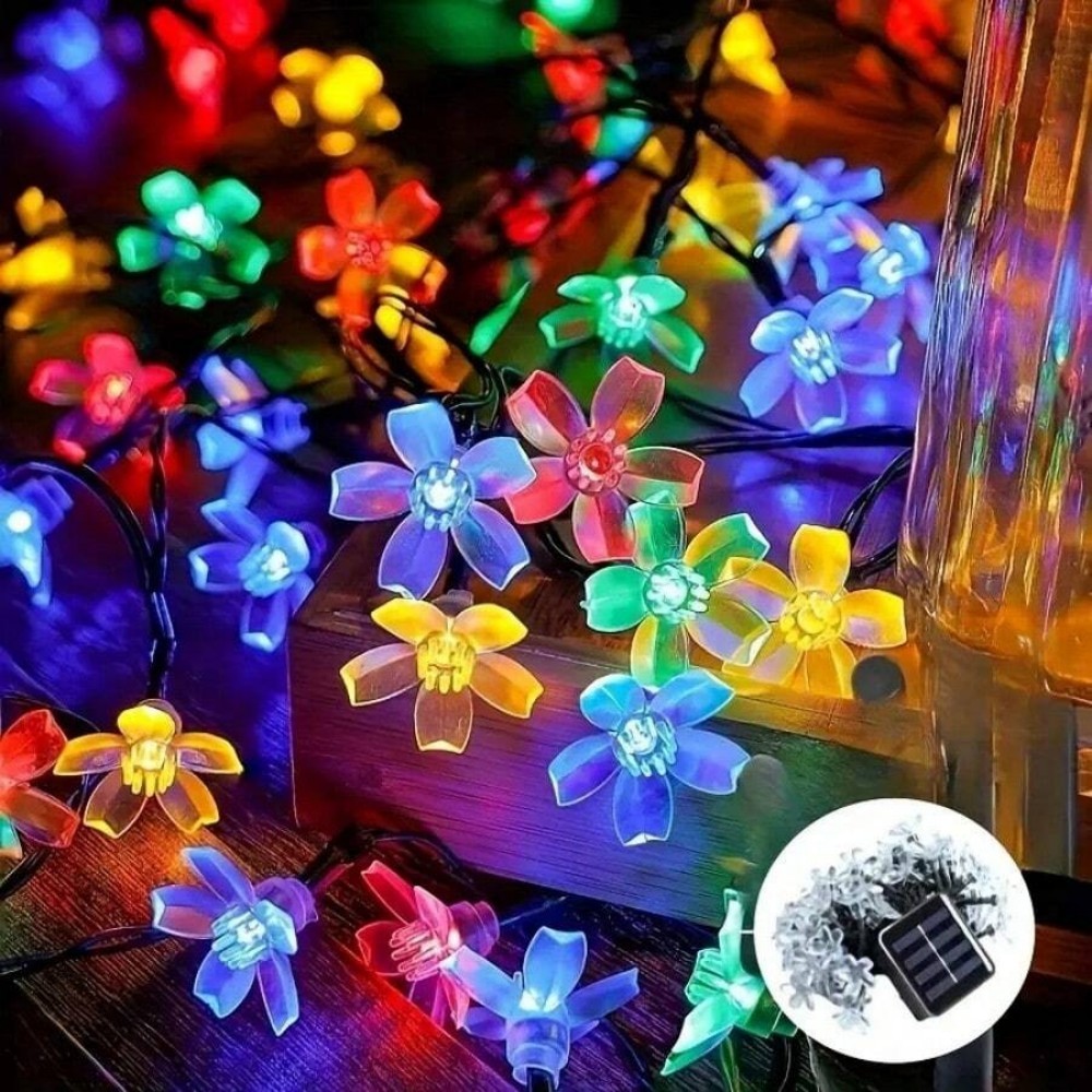 Lampu Tali Luar Ruangan Motif  - Solar Fairy String ulasan dan harga