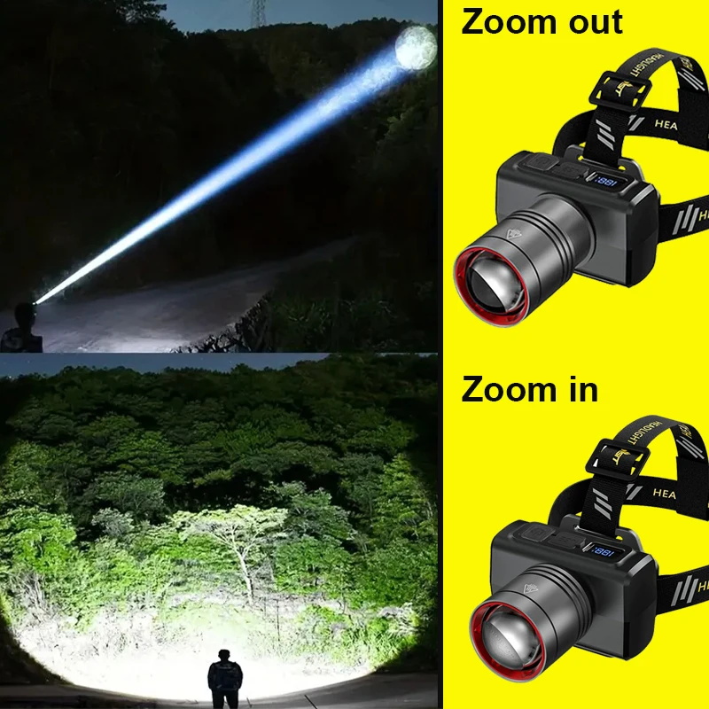 Lampu Kepala LED Digital 2026  - Outdoor Lighting With Sensor ulasan dan harga