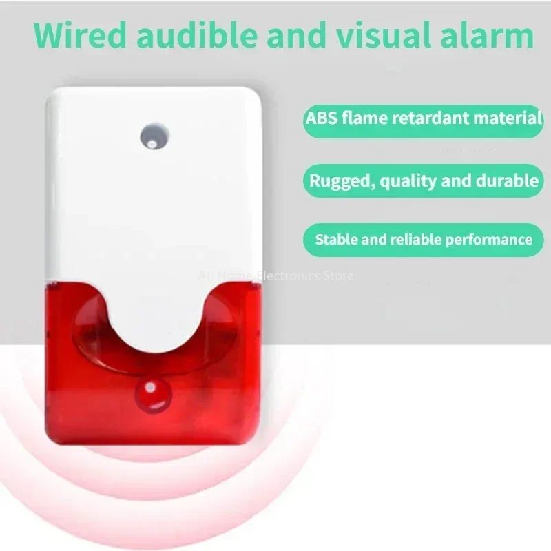 Strobo sirene Alarm 103 dB kla - Outdoor Lighting Cable ulasan dan harga