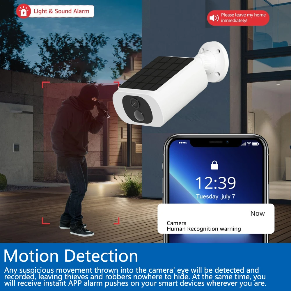 Kamera Baterai Surya Luar Ruan - Outdoor Lighting And Camera ulasan dan harga