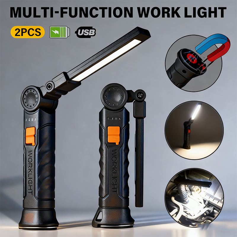 Senter LED COB Portabel Lampu  - Outdoor Lighting B&Q ulasan dan harga