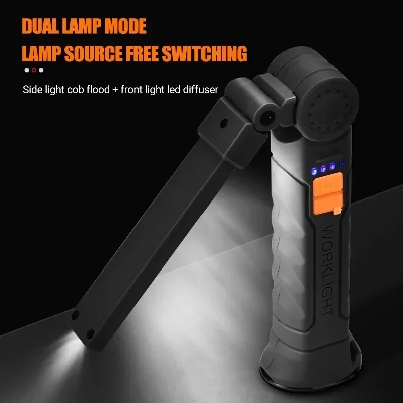 Senter LED COB Portabel Lampu  - Outdoor Lighting B&Q ulasan dan harga