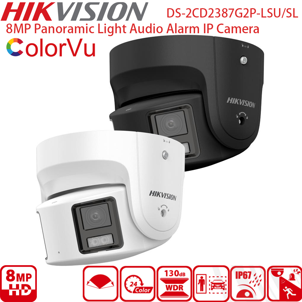 Kamera IP Hikvision Panoramic  - Outdoor Lighting And Camera ulasan dan harga