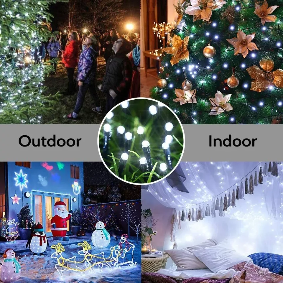 Lampu LED tenaga surya tali 8  - Solar Fairy String ulasan dan harga
