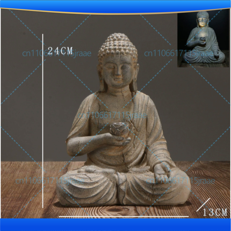 Patung Buddha Resin Dekorasi T - Outdoor Zen Lighting ulasan dan harga