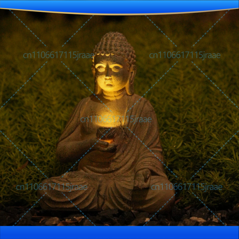 Patung Buddha Resin Dekorasi T - Outdoor Zen Lighting ulasan dan harga