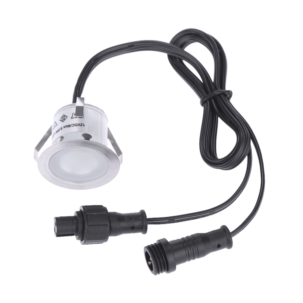 10PCS Lampu Dek LED 32mm 0.6W  - Ground Light Recessed ulasan dan harga
