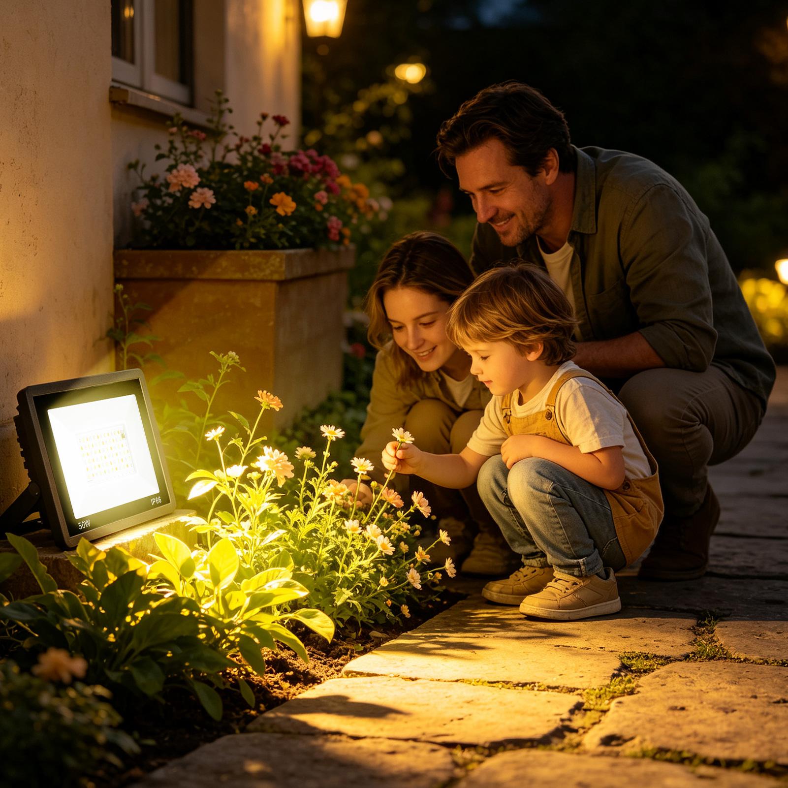 Lampu Sorot Luar Ruangan RGB P - Outdoor Yard Lighting Fixtures ulasan dan harga