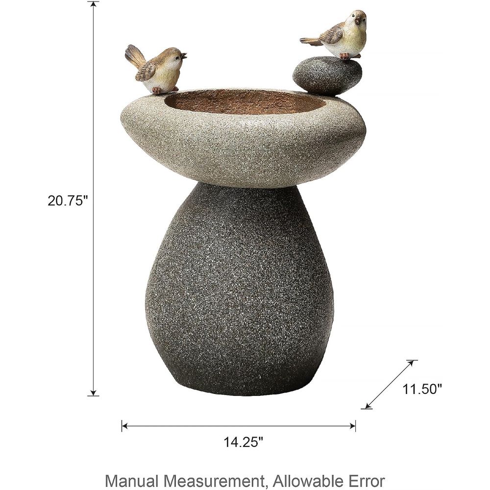 Air mancur air 20,75 inci deng - Outdoor Zen Lighting ulasan dan harga