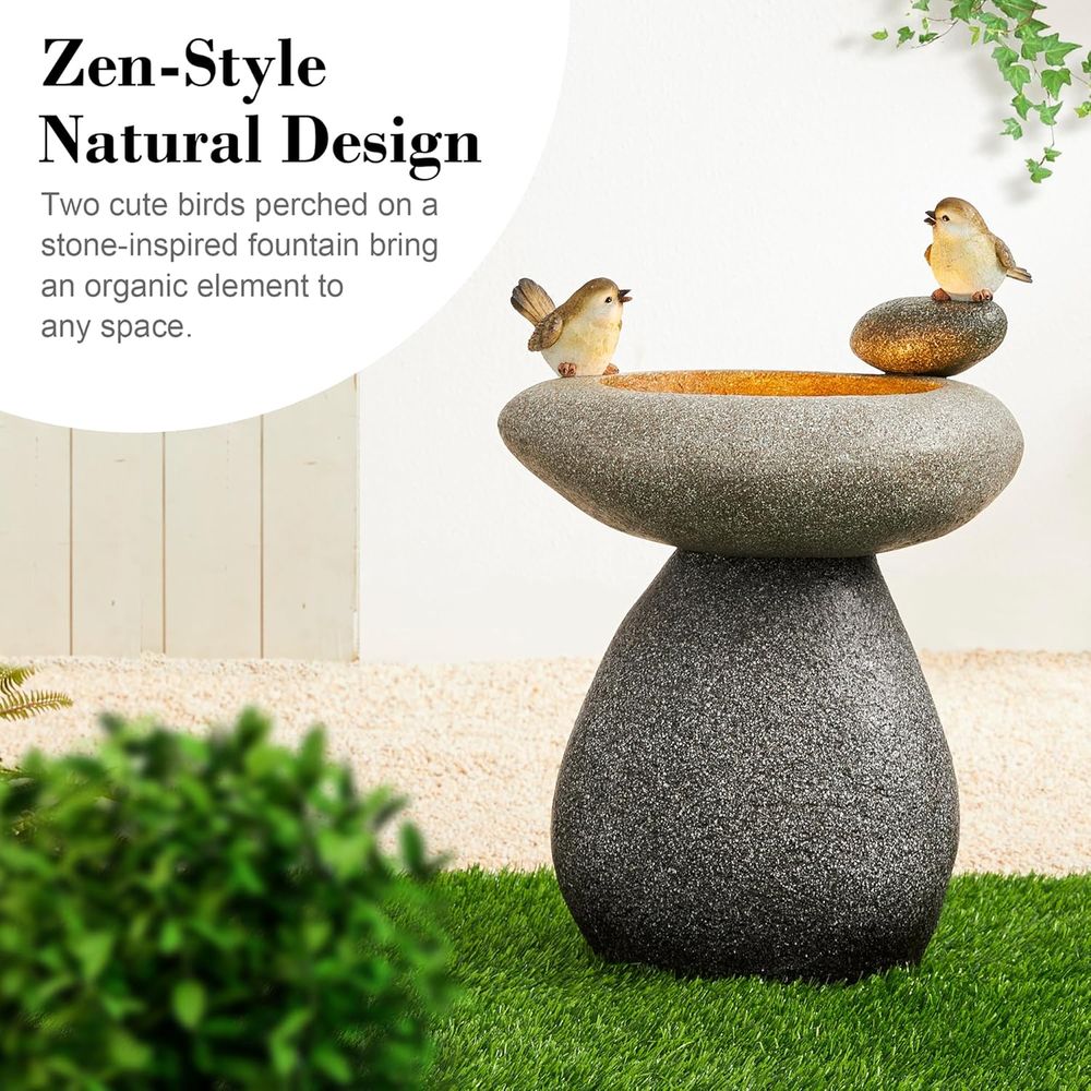 Air mancur air 20,75 inci deng - Outdoor Zen Lighting ulasan dan harga