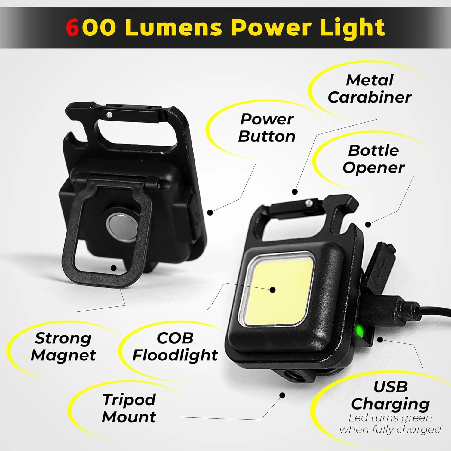 Lampu Gantungan Kunci Portabel - Outdoor Lighting Rechargeable ulasan dan harga