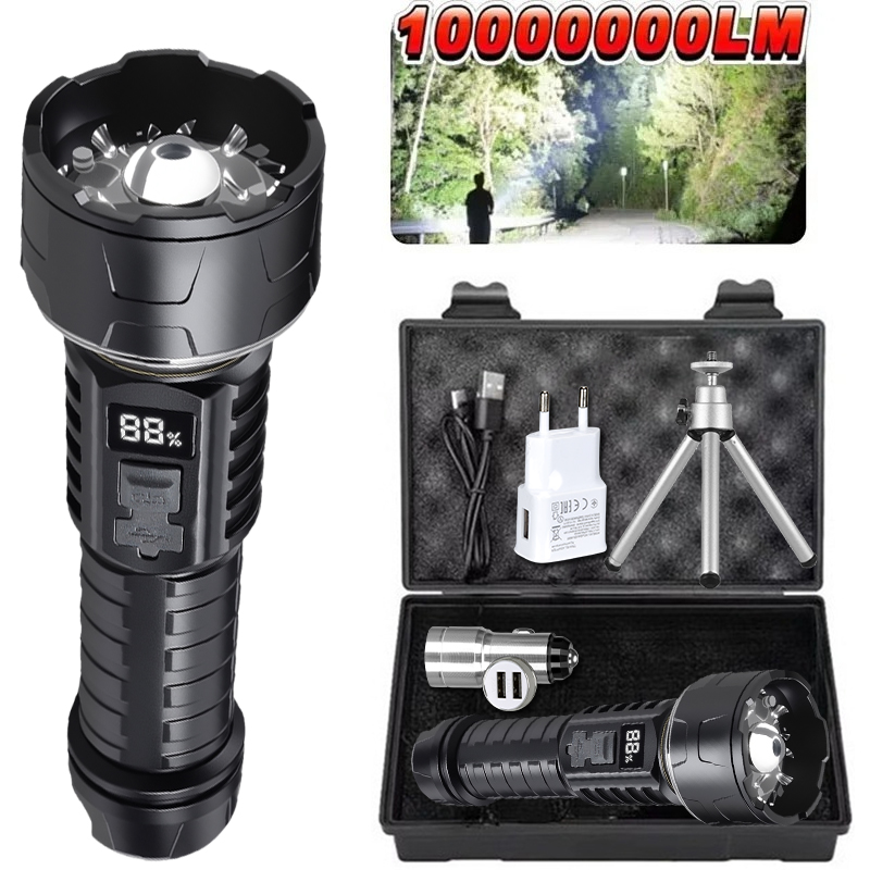 Senter LED COB Lentera Isi Ula - Outdoor Lighting Rechargeable ulasan dan harga