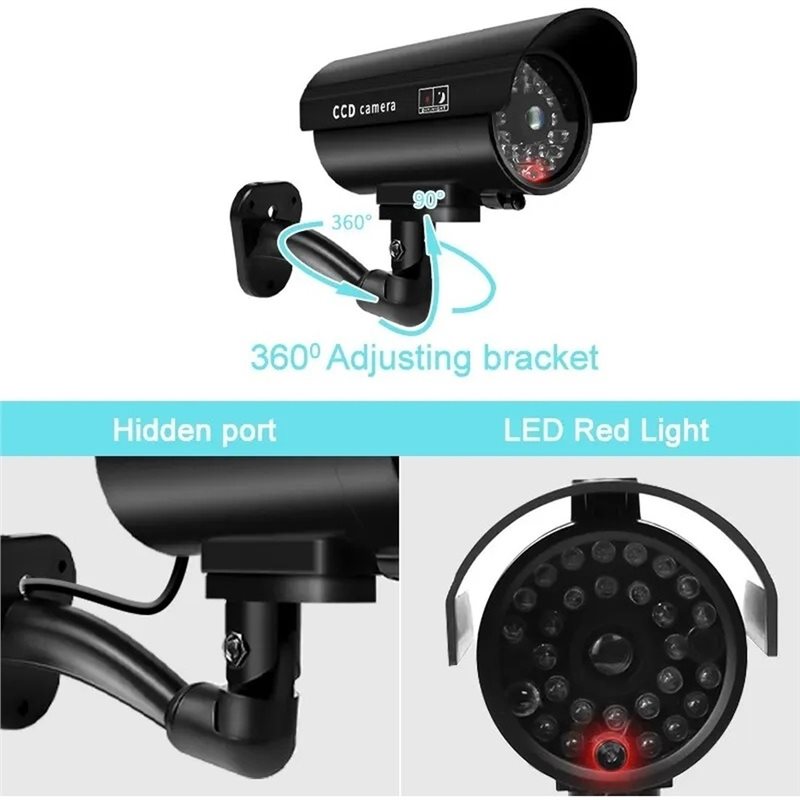 [B24B!】 Kamera CCTV Dummy untu - Outdoor Lighting And Camera ulasan dan harga