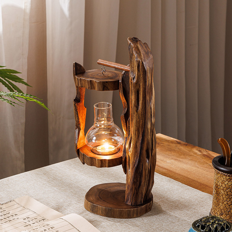 Lampu Log Wind kandil Retro As - Outdoor Zen Lighting ulasan dan harga
