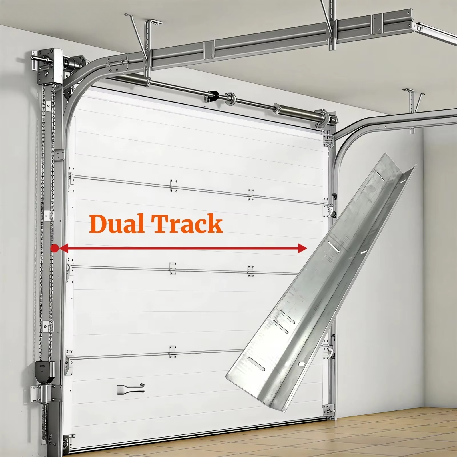 Pintu Garasi Seksional Berukur - Outdoor Lighting With Sensor ulasan dan harga