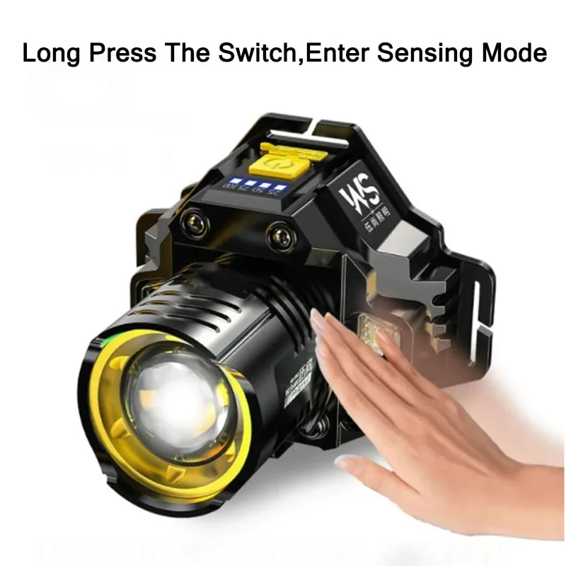 Lampu Kepala LED Bertenaga yan - Outdoor Lighting With Sensor ulasan dan harga