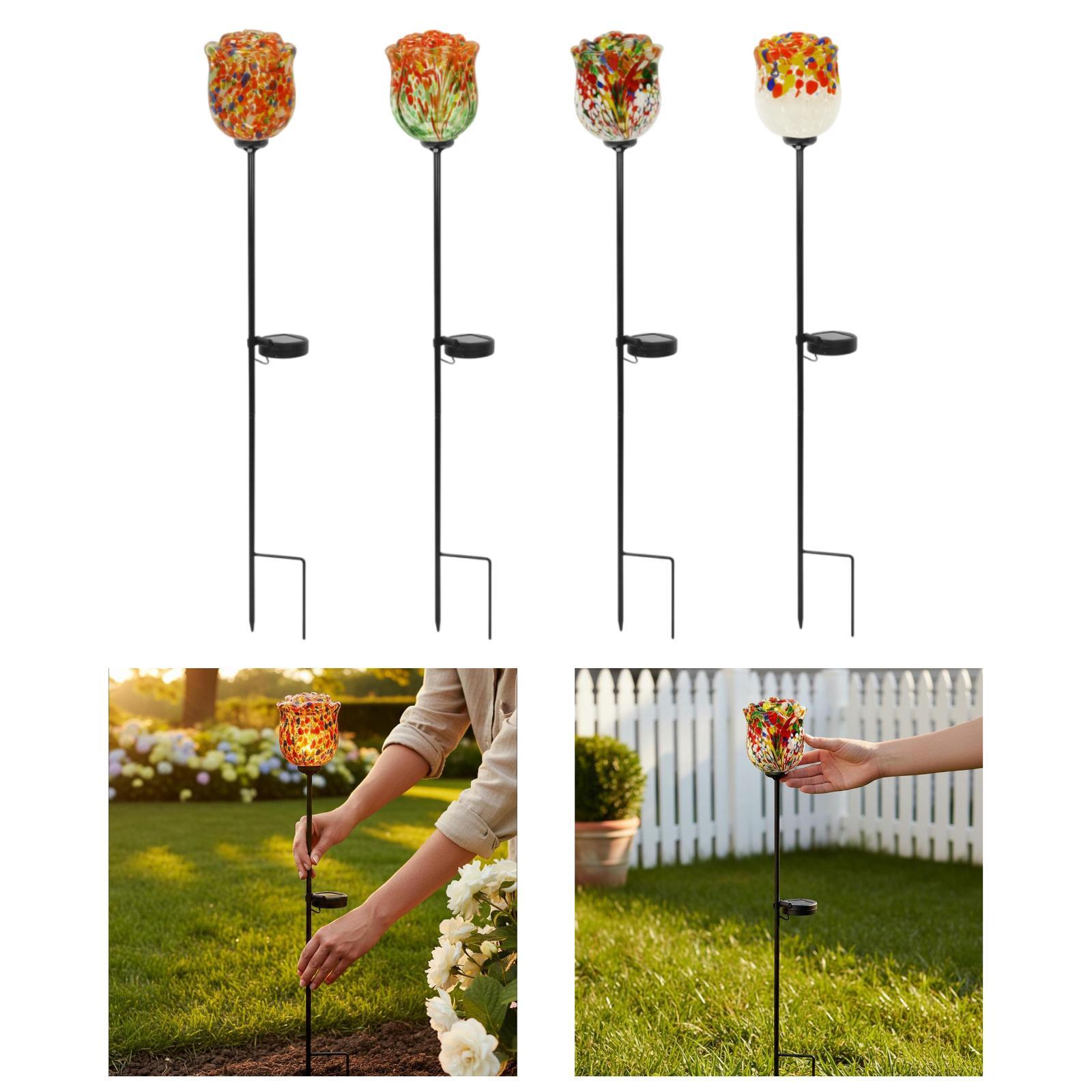 Lampu Mawar Tenaga Surya Tahan - Outdoor Lighting Accent ulasan dan harga