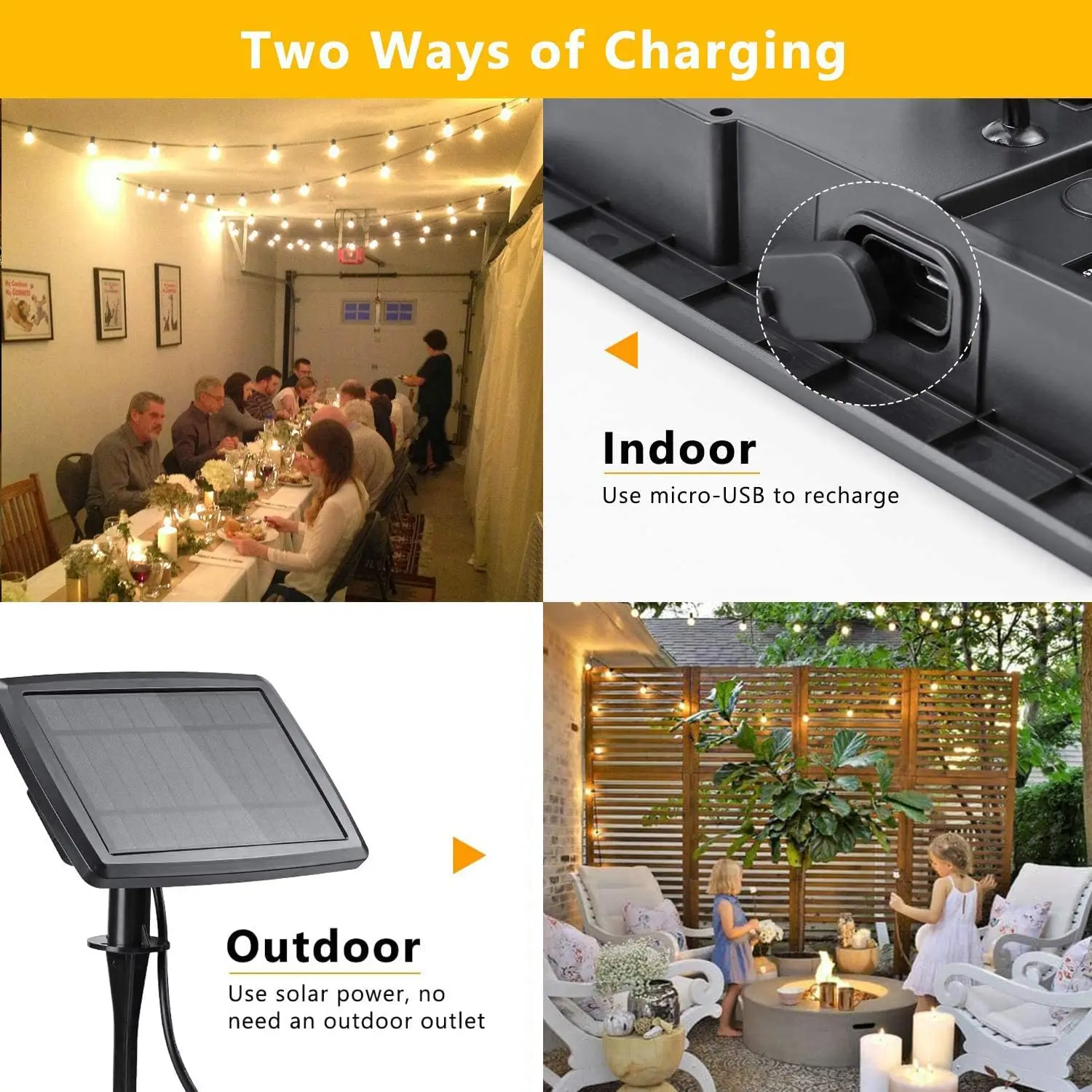 Lampu Setrip Led Tenaga Surya  - Solar Fairy String ulasan dan harga