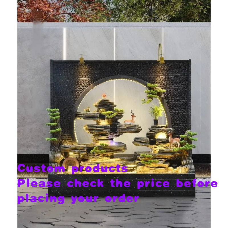 custom.7FT Panel Tirai Air Man - Outdoor Zen Lighting ulasan dan harga