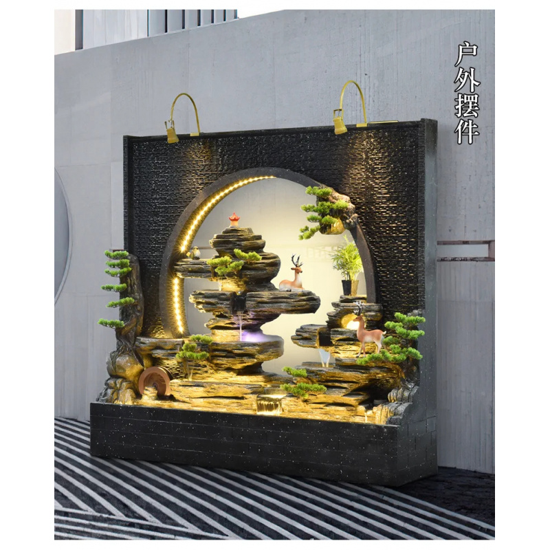 custom.7FT Panel Tirai Air Man - Outdoor Zen Lighting ulasan dan harga