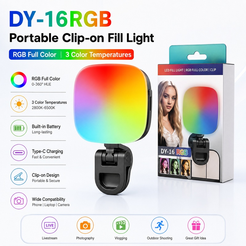 Lampu LED RGB Portabel untuk F - Outdoor Lighting And Camera ulasan dan harga