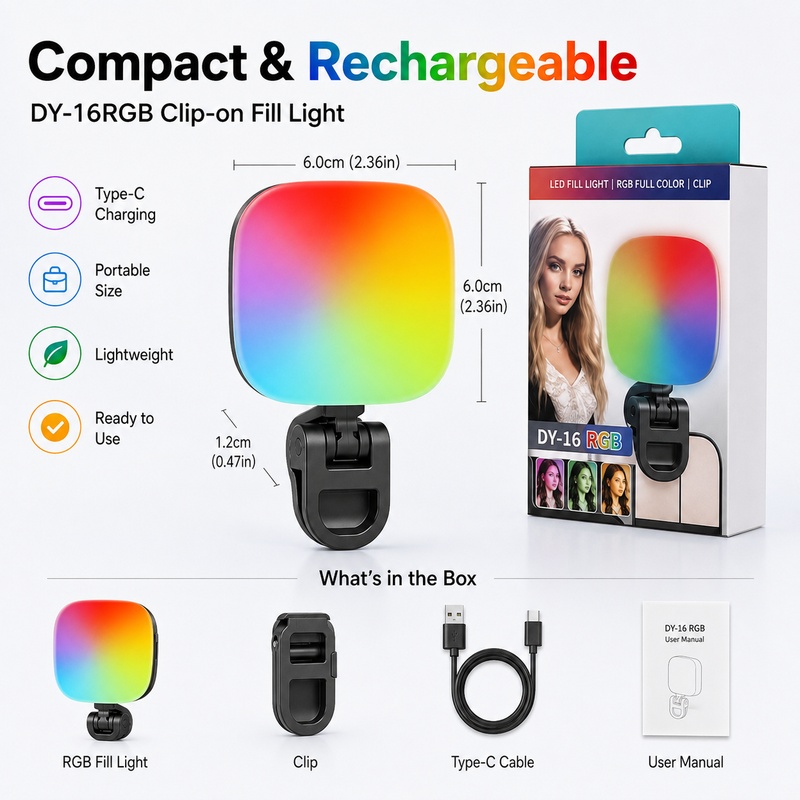 Lampu LED RGB Portabel untuk F - Outdoor Lighting And Camera ulasan dan harga