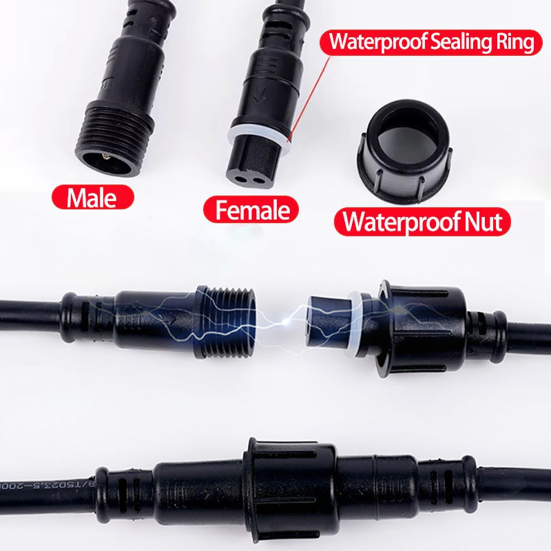 Set Konektor Kabel Tahan Air 2 - Outdoor Lighting Cable ulasan dan harga