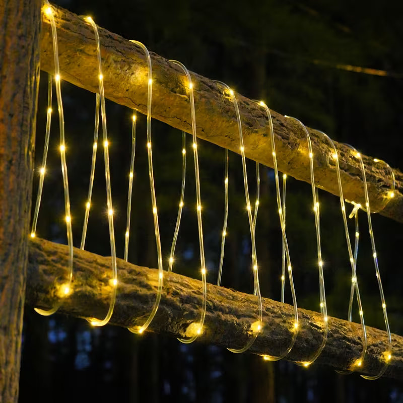 Lampu Tali Surya 50/100 LED Ta - Solar Fairy String ulasan dan harga