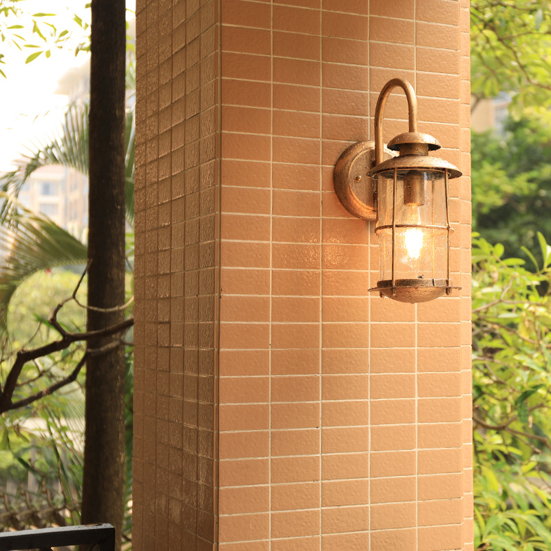 Lampu Dinding Vintage E27 Lamp - Outdoor Yard Lighting Fixtures ulasan dan harga