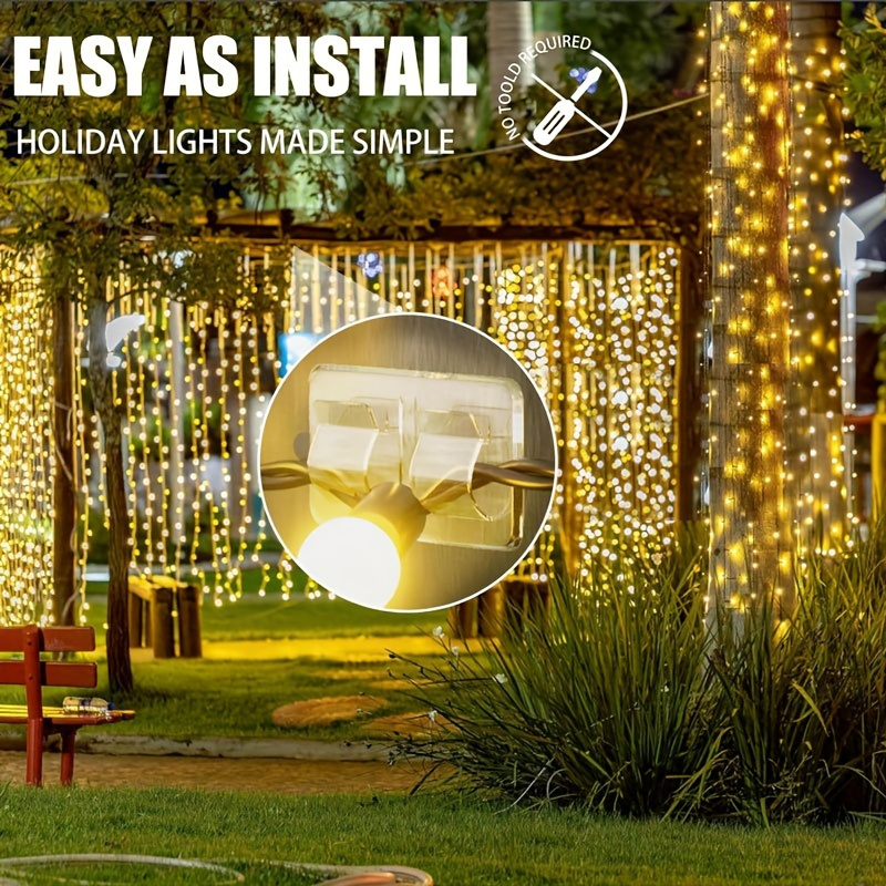 4/10 buah kait untuk lampu tal - Outdoor Lighting Cable ulasan dan harga