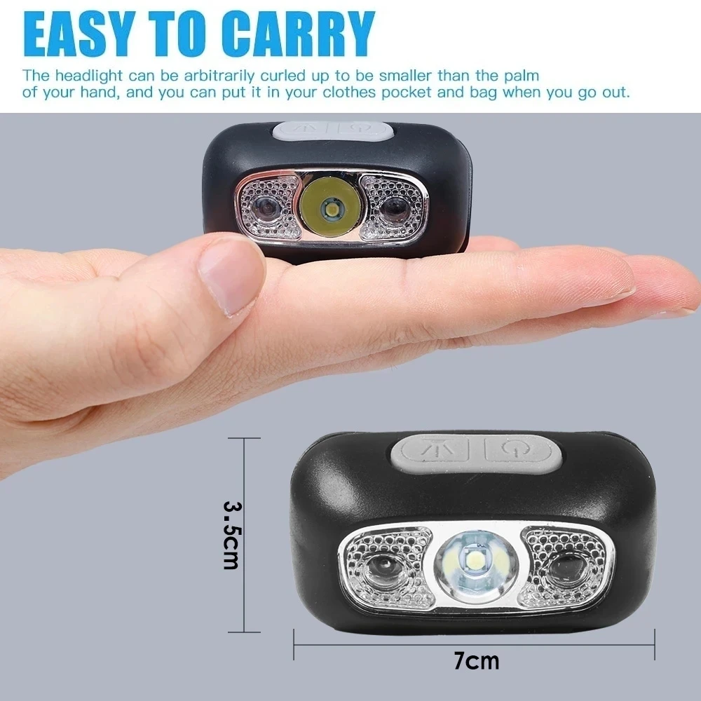 Lampu Kepala LED Portabel Sens - Outdoor Lighting With Sensor ulasan dan harga