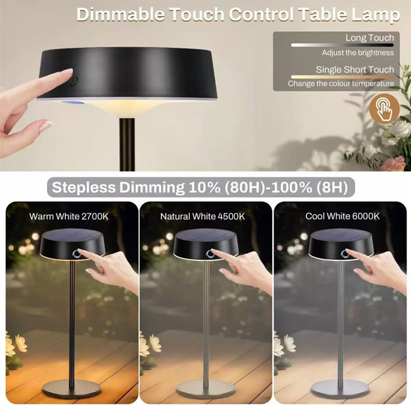 Lampu Meja Tenaga Surya Lampu  - Halo Outdoor Lighting ulasan dan harga