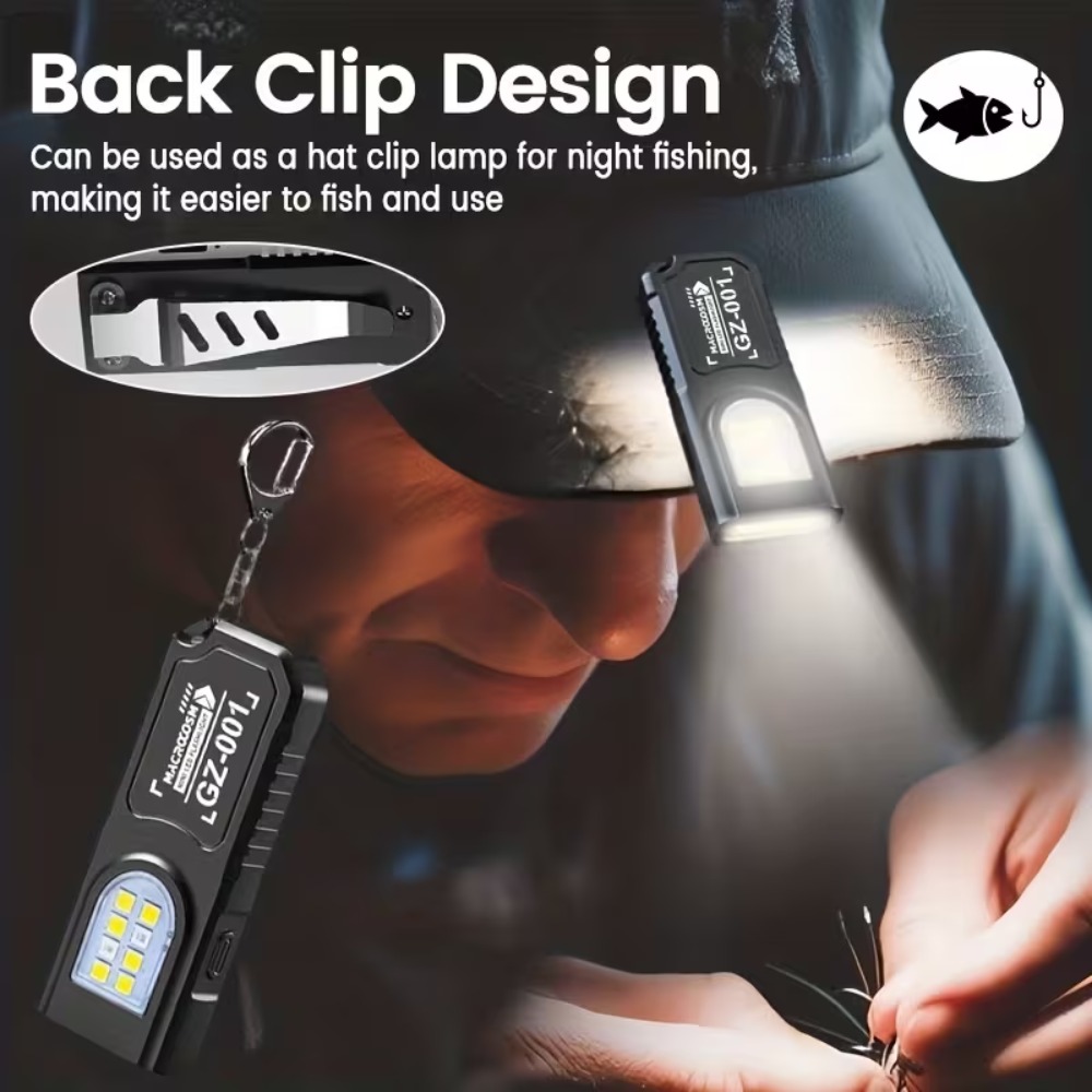Senter Gantungan Kunci LED COB - Outdoor Lighting B&Q ulasan dan harga